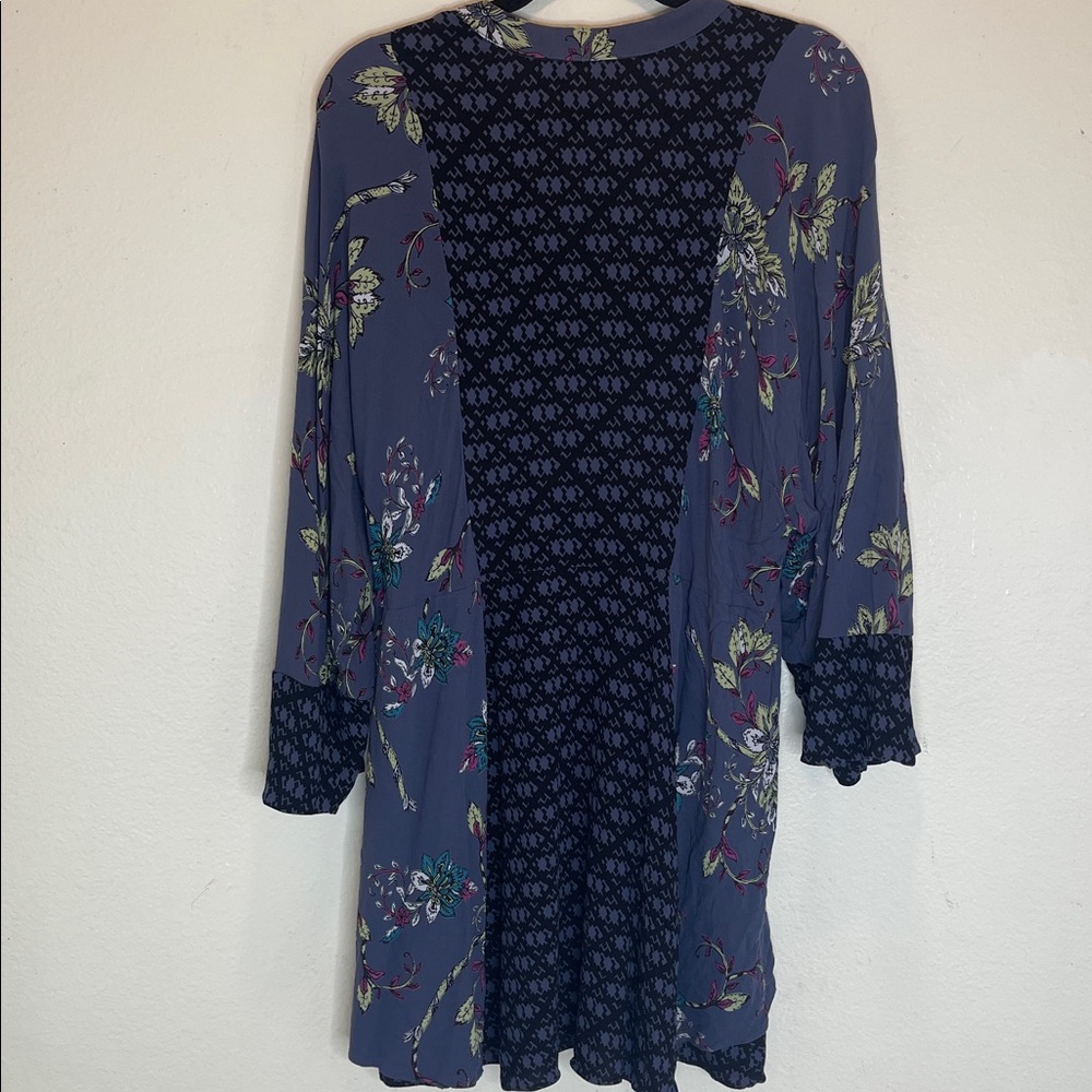 Free People Floral Bohemian Tunic Dress Size: L - Picture 9 of 12
